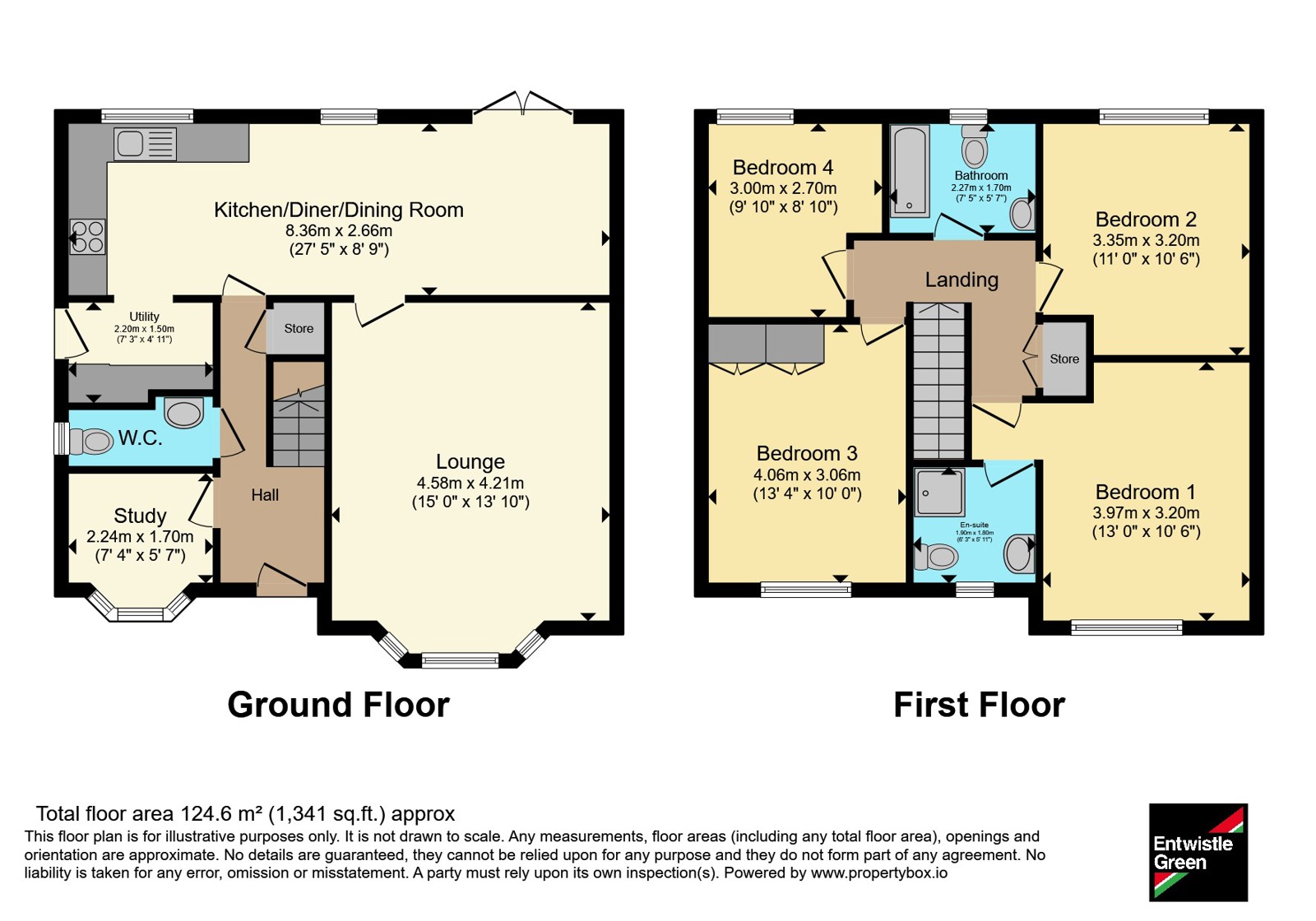 15, Kerscott Close, Wigan floorplan