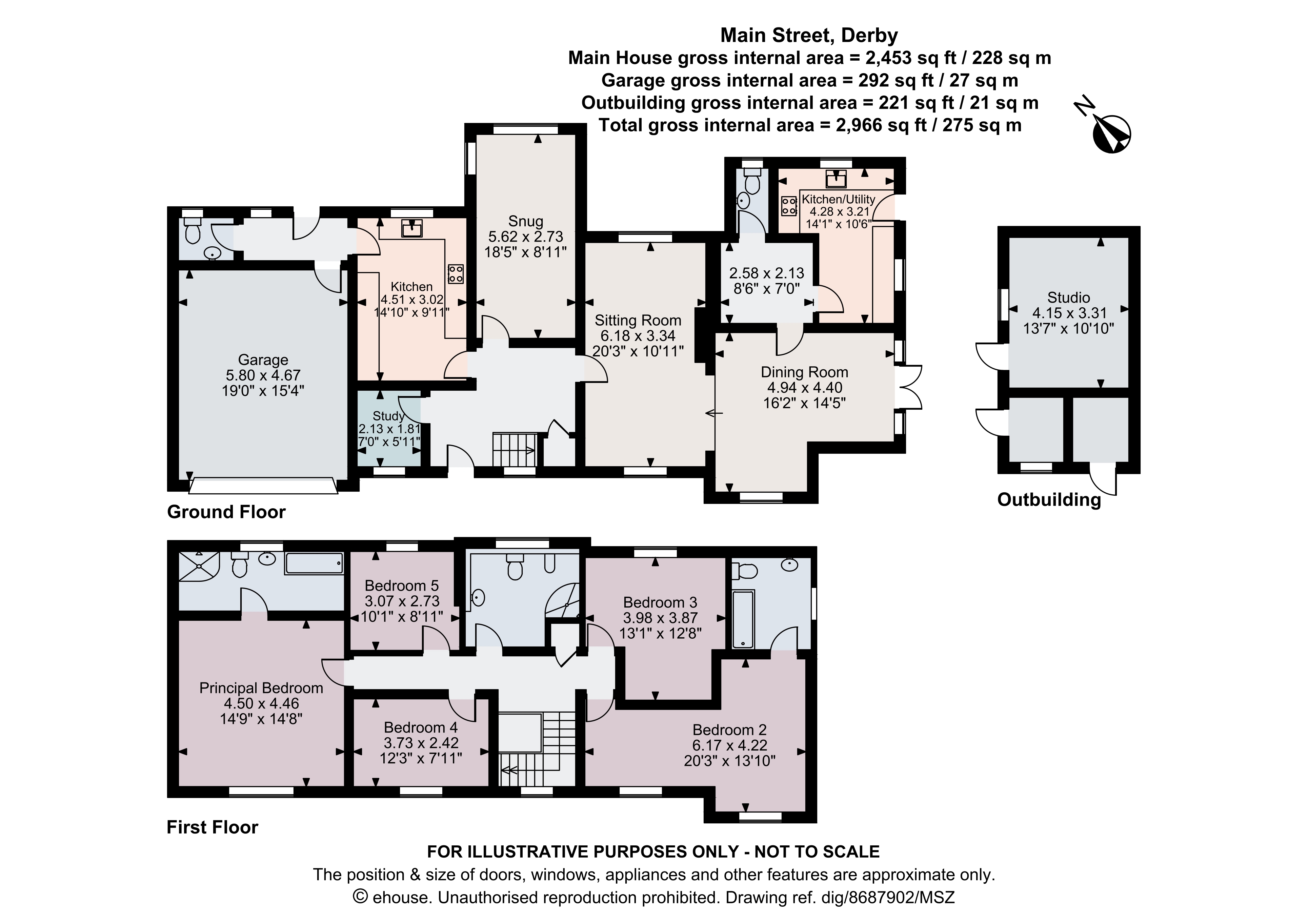 85A,, Main Street, Derby floorplan