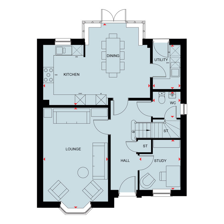H8846264, The Balk, Pocklington floorplan