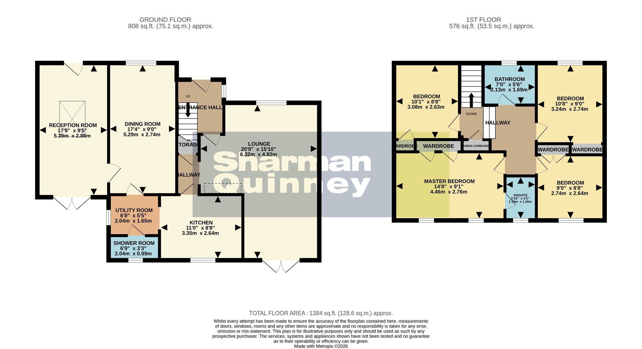 59, Princes Street, Huntingdon floorplan