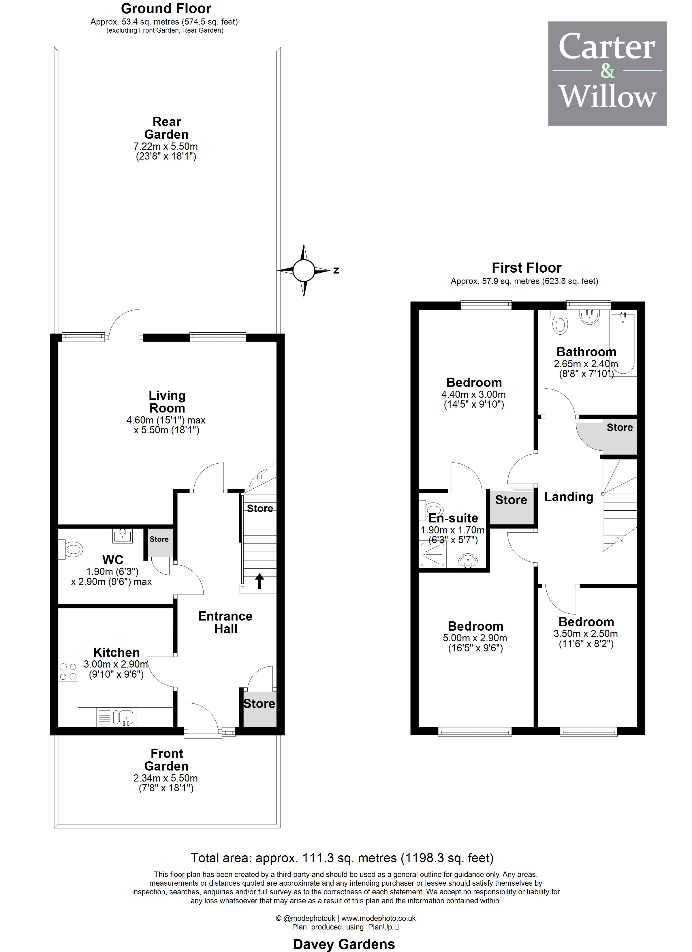 10, Davey Gardens, Barking floorplan