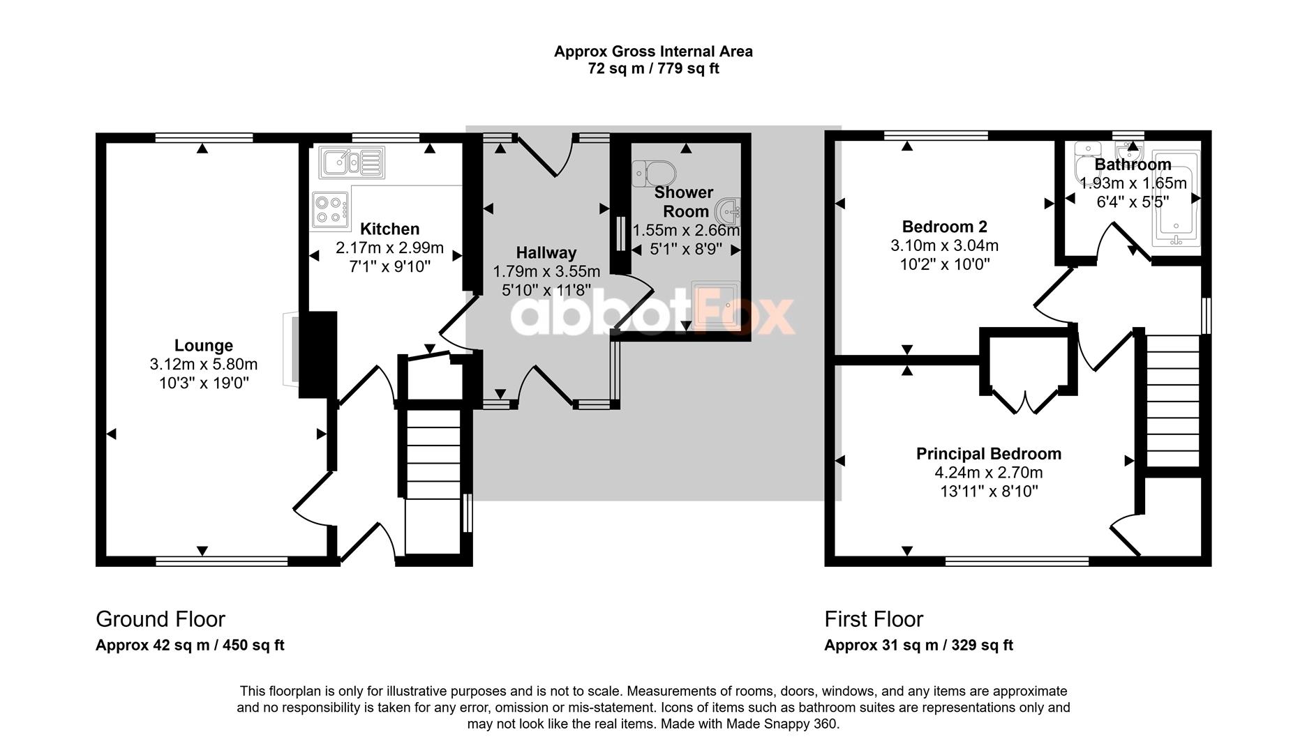 19, Darrell Place, Norwich floorplan