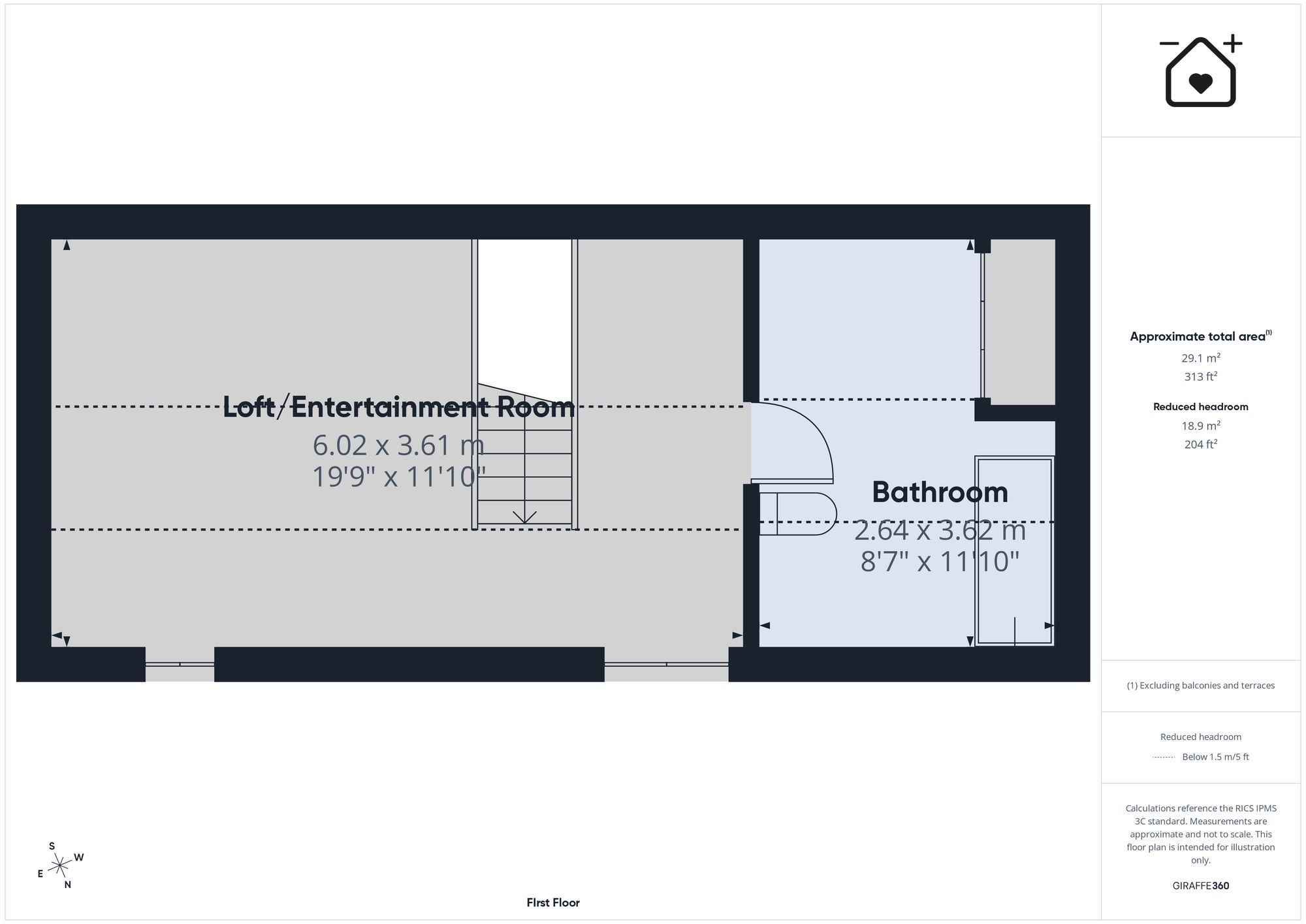 7 Heol Pentre Bach, Swansea floorplan