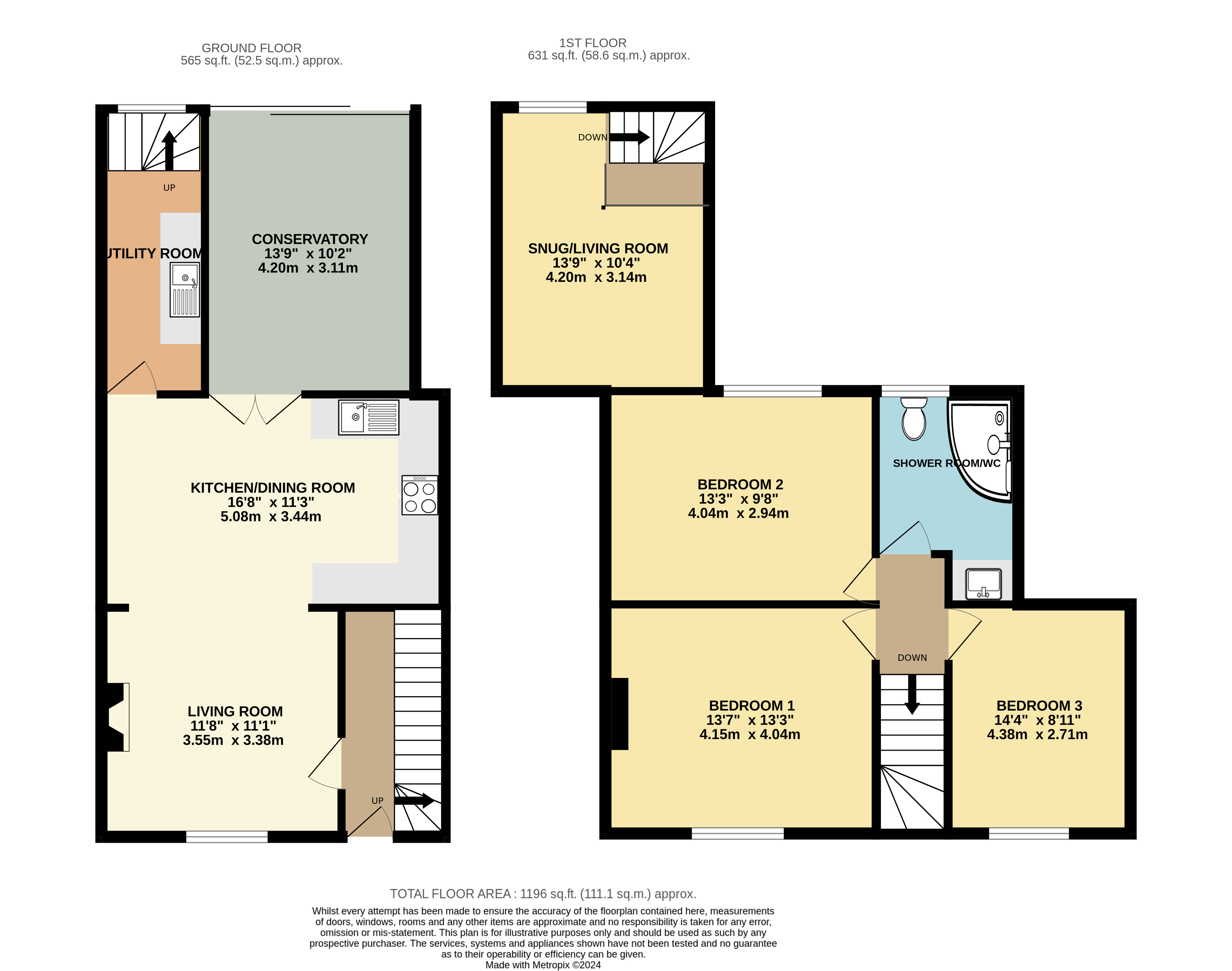 5, Queen Street, Devon floorplan