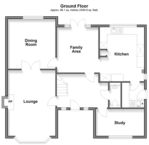 Great Lime Kilns Southwater, Horsham floorplan