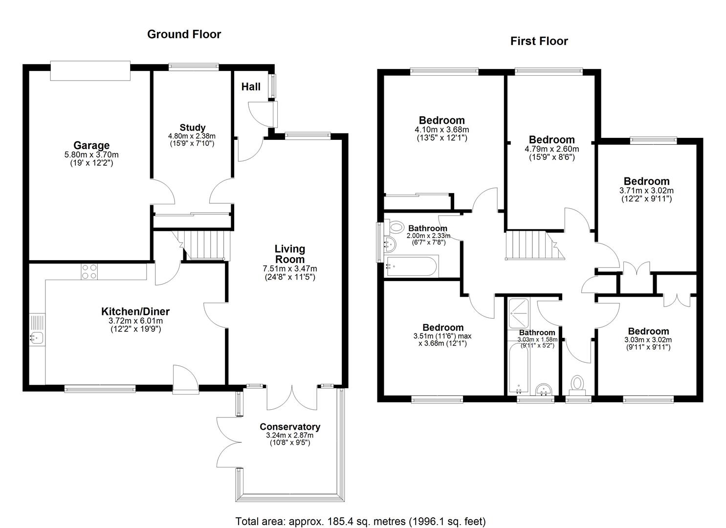 2, Pridmore Road, Snodland floorplan