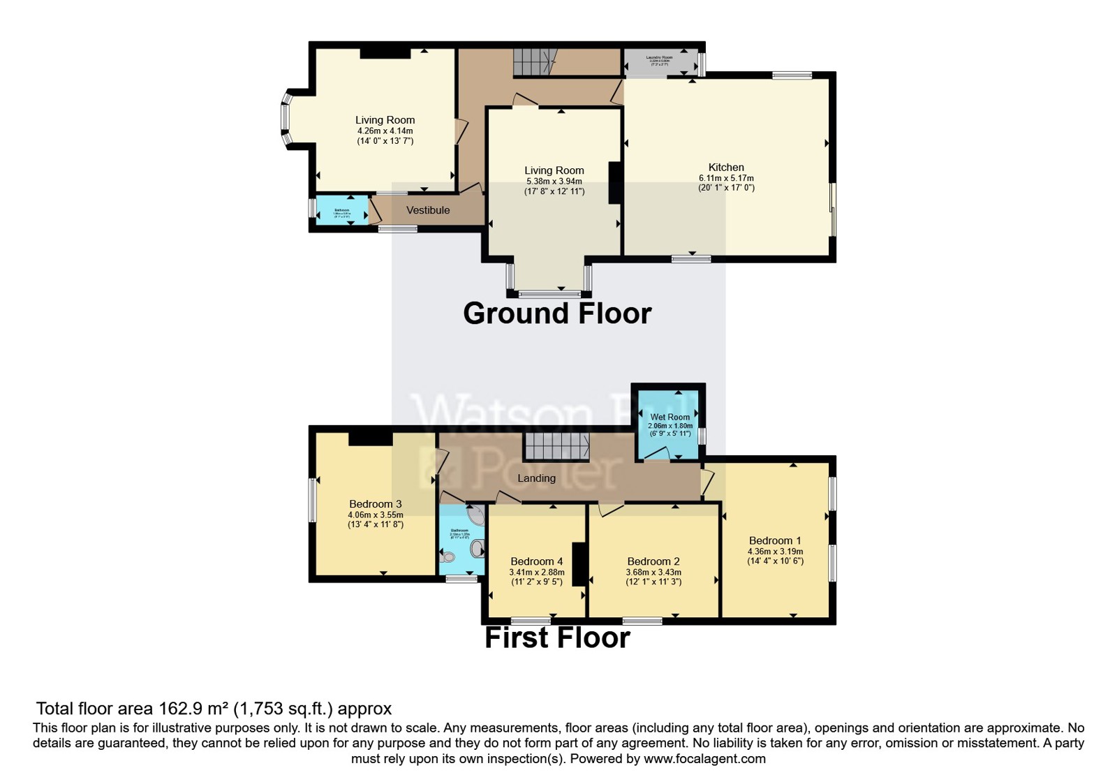 59, The Avenue, Isle of Wight floorplan