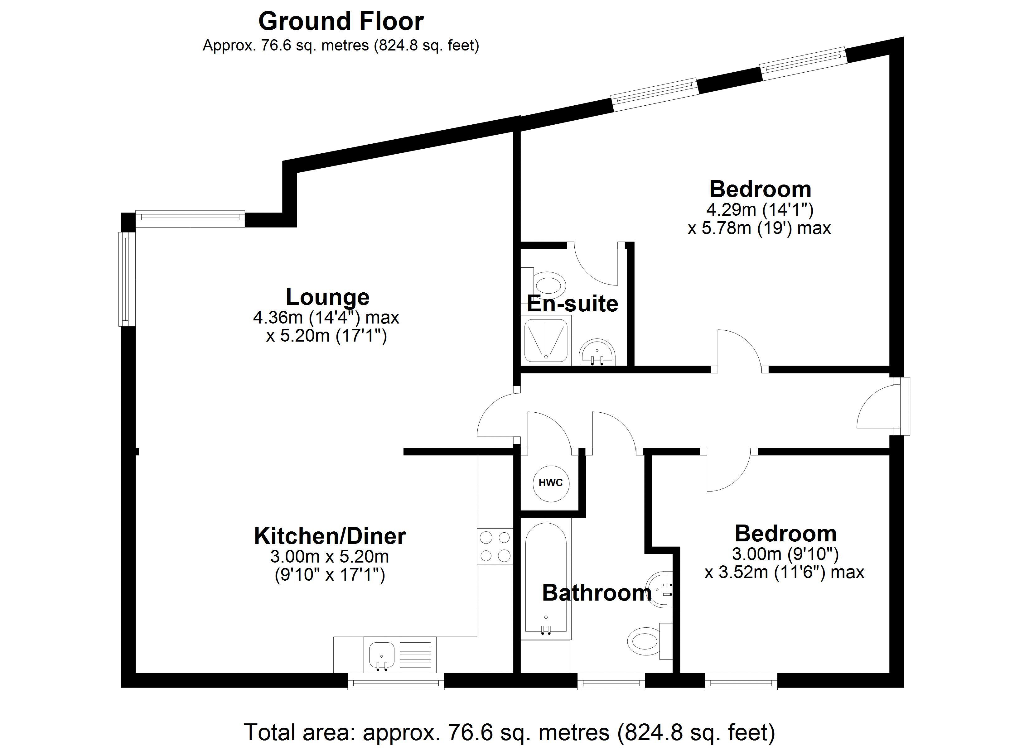2 Bedrooms Flat for sale in 10 Victoria Road Apartments, Wellington, Telford TF1