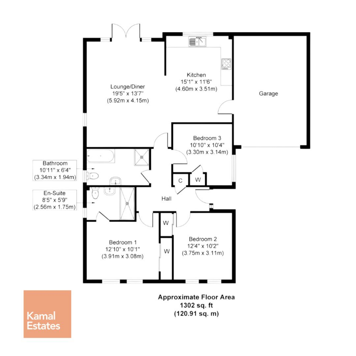 4, Colliery Place, Coatbridge floorplan