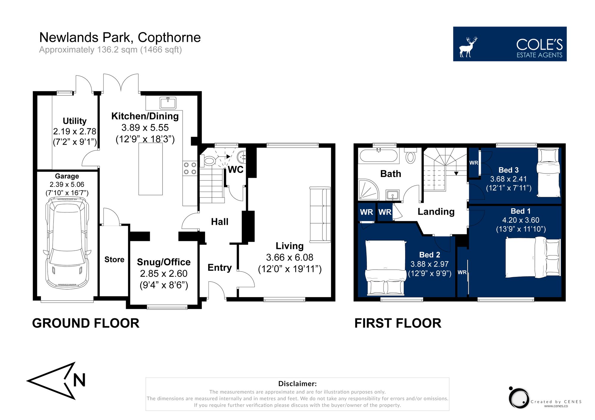 2 Newlands Park, Crawley floorplan