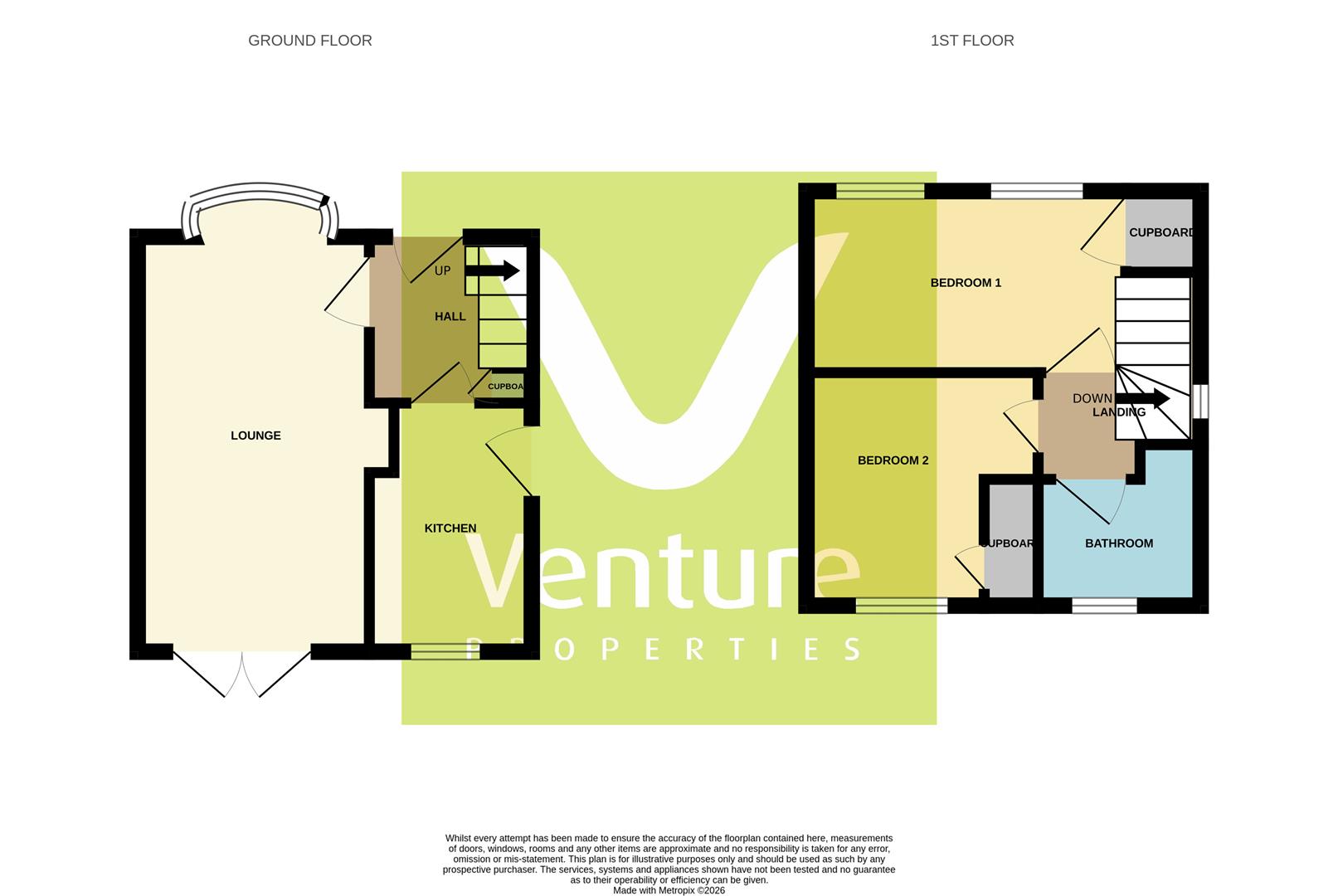 5, Dene Park, Durham floorplan