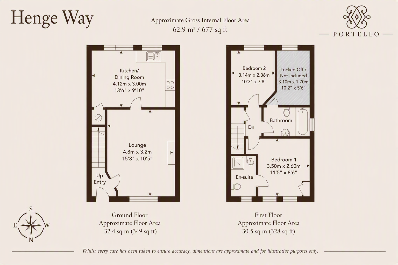 19, Henge Way, Brighton floorplan