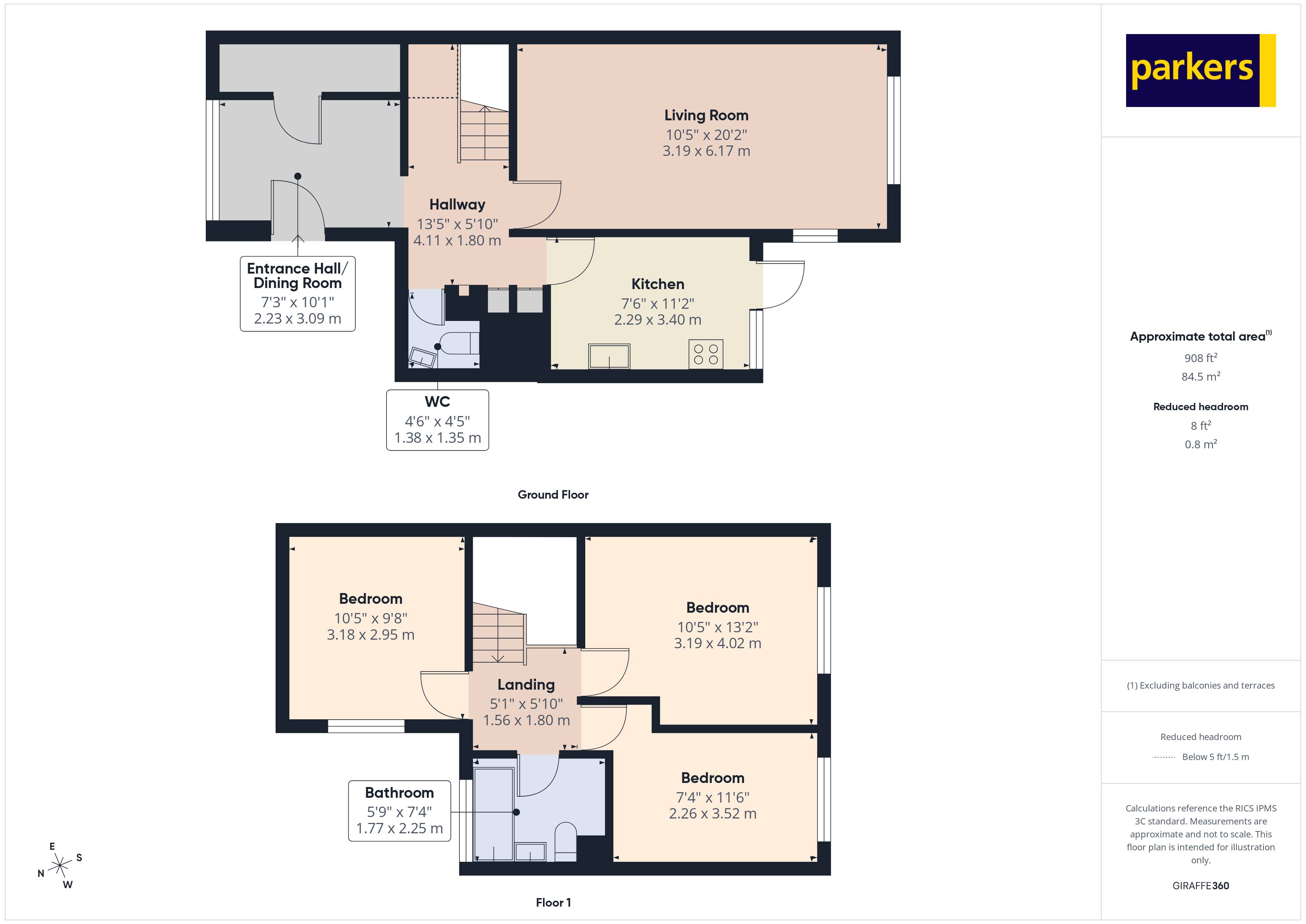 4, Martin Close, Hampshire floorplan