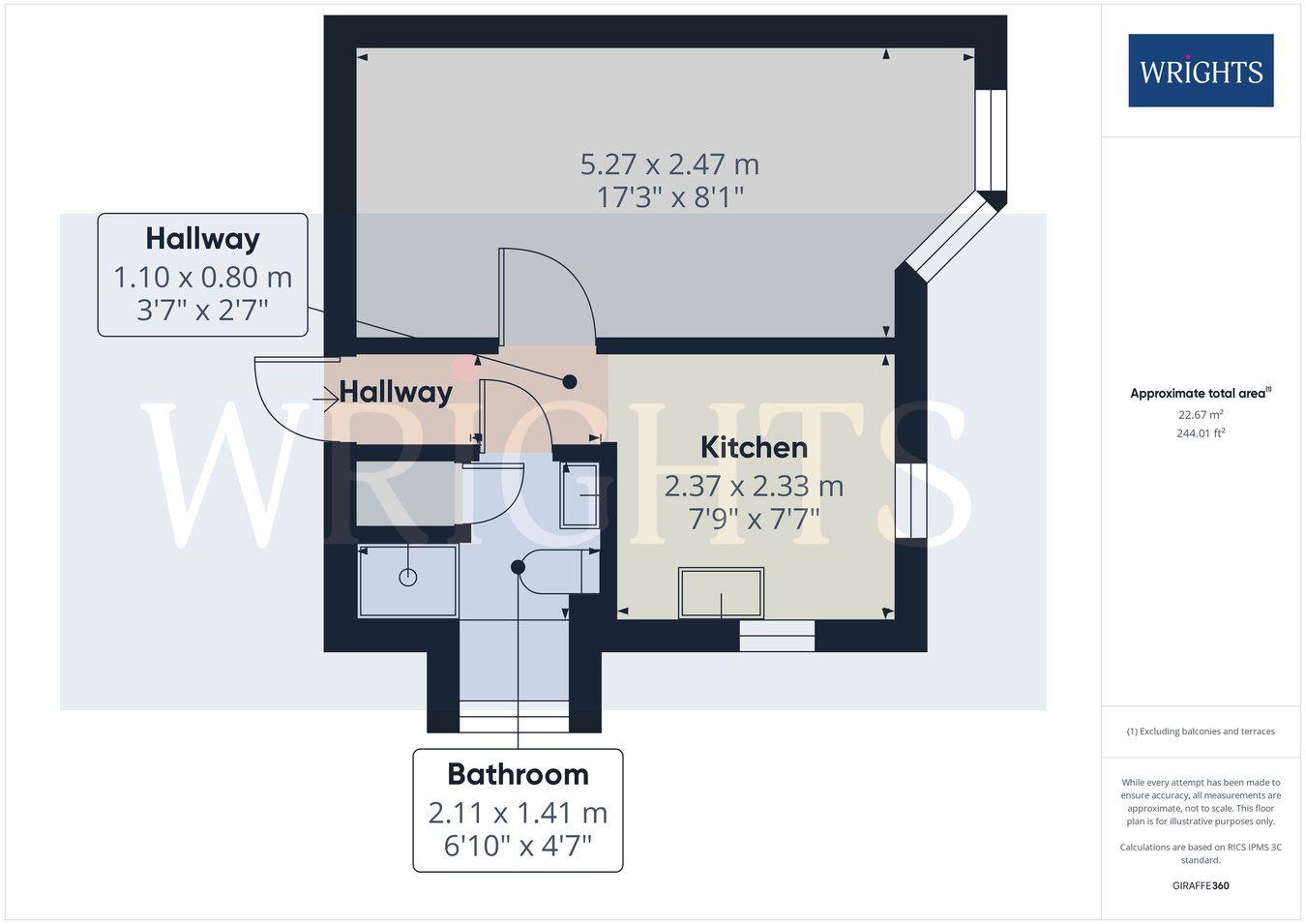 33, Andrewsfield, Welwyn Garden City floorplan
