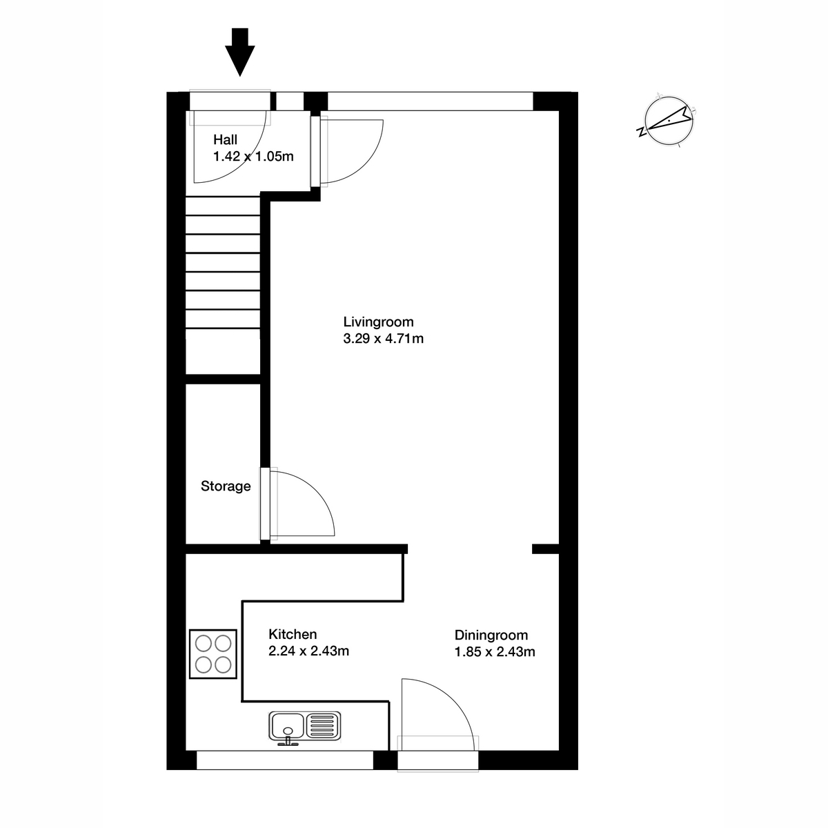 29, Jura Drive, Glasgow floorplan