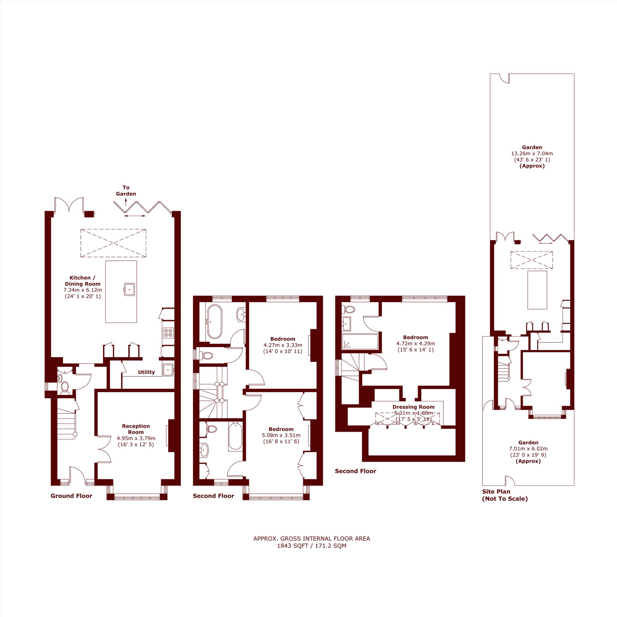 42, Ullswater Road, London floorplan