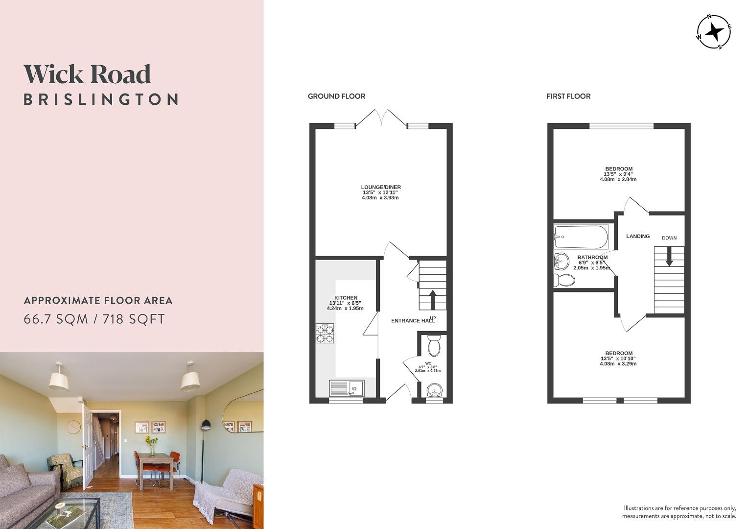 282, Wick Road, Bristol floorplan