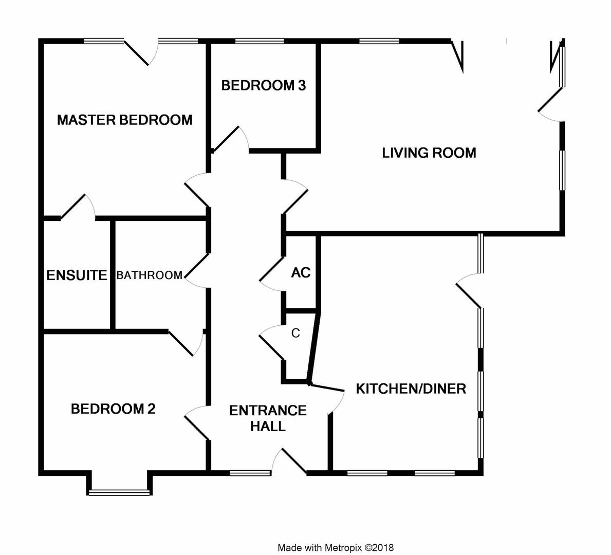 3 Bedrooms Semi-detached bungalow for sale in Birkenhead Road, Willaston, Neston CH64