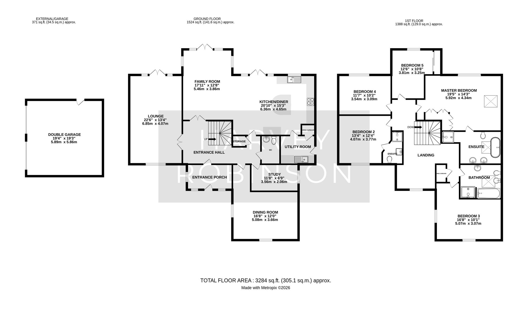 Westwood House Thrapston Road, Huntingdon floorplan