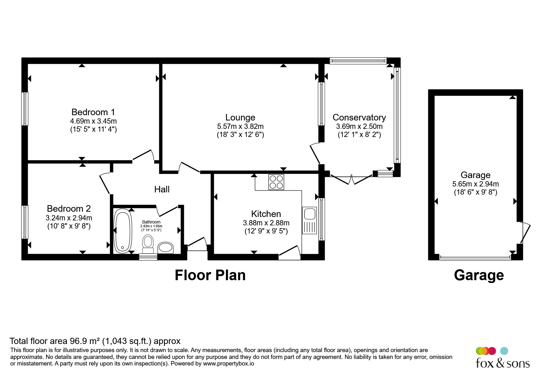 Tolkien Road, Eastbourne floorplan