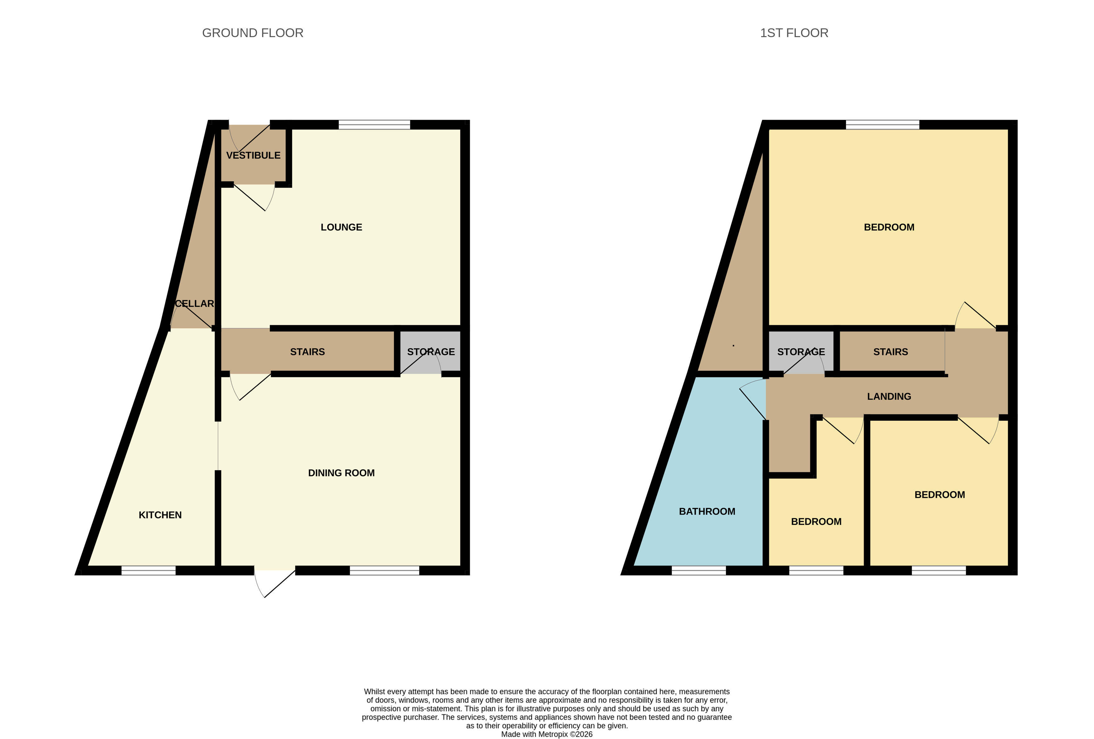 9, Warkworth Terrace, Bacup floorplan