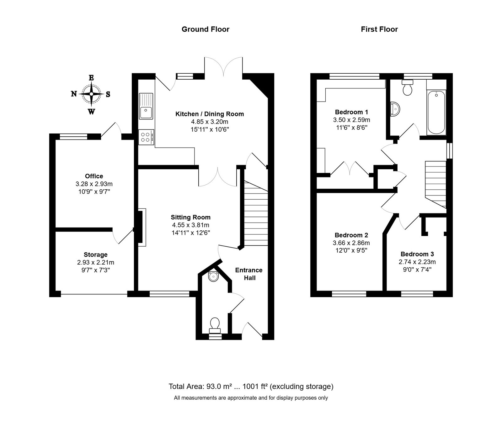 27, Sumerling Way, Huntingdon floorplan
