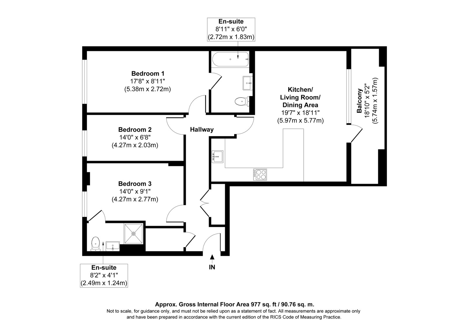 Flat 26 Cowan House,37 Greenwich High Road, Greenwich High Road, London floorplan