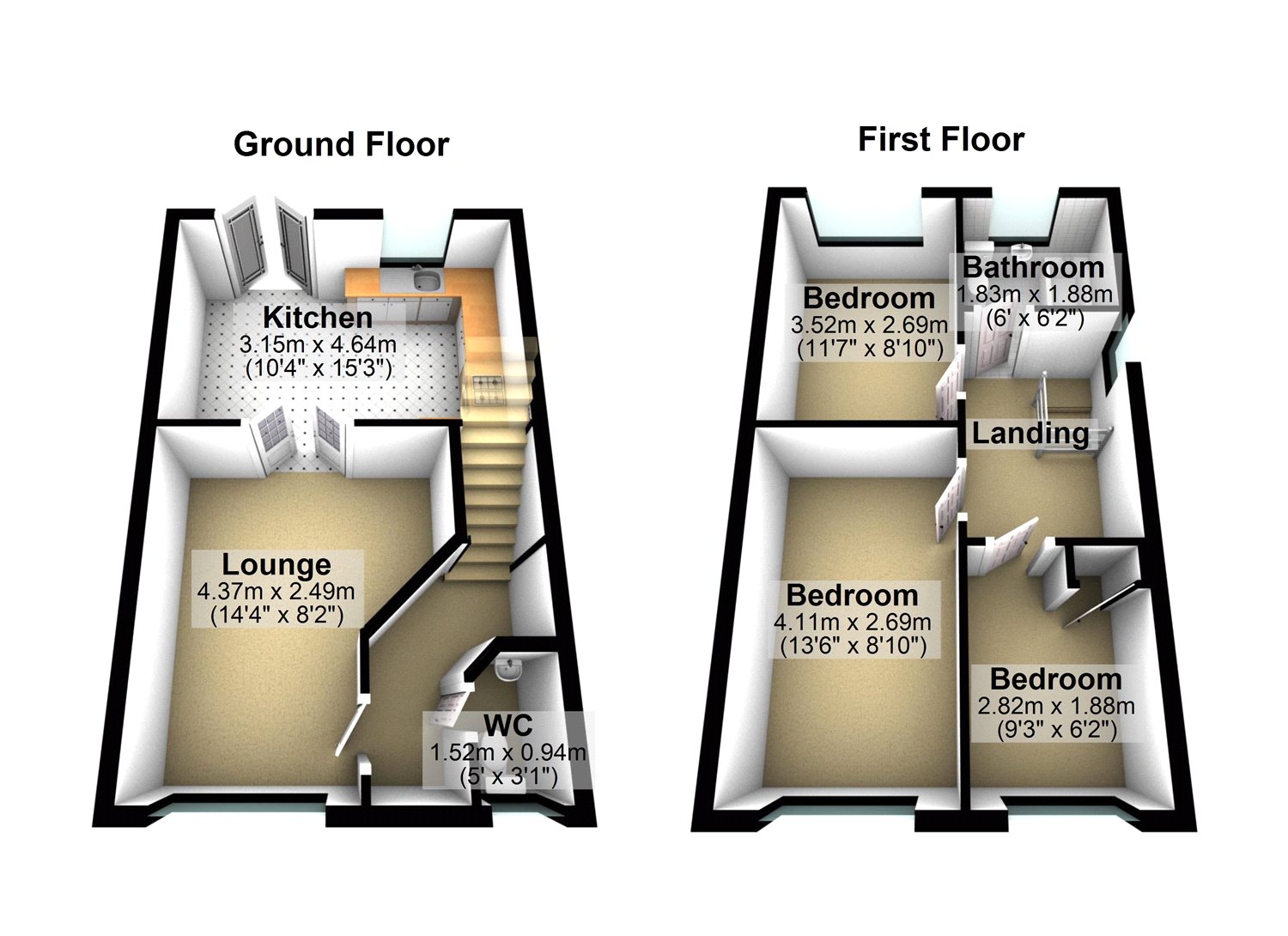 3 Bedrooms Semi-detached house for sale in Fender Way, Prenton, Merseyside CH43