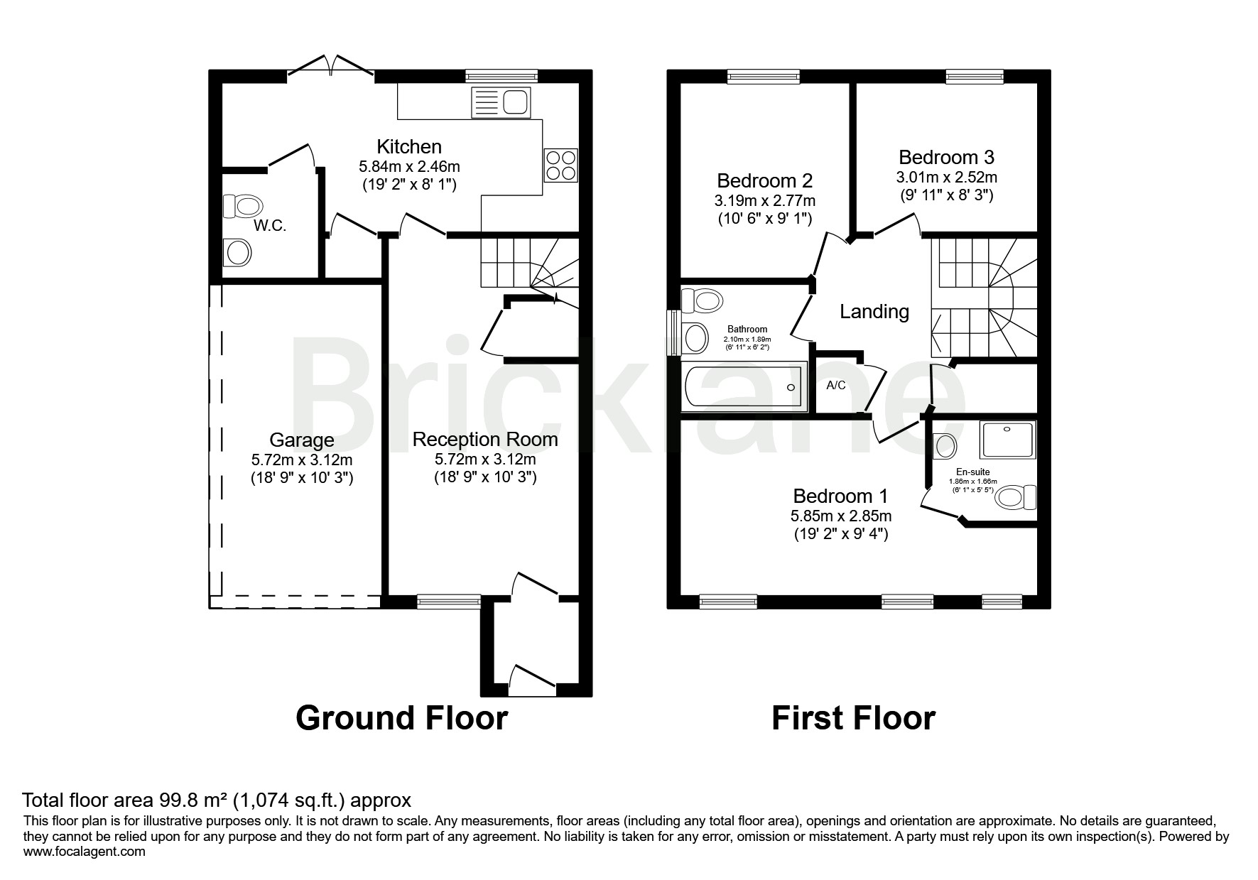 18, Violet Street, Lakenheath floorplan