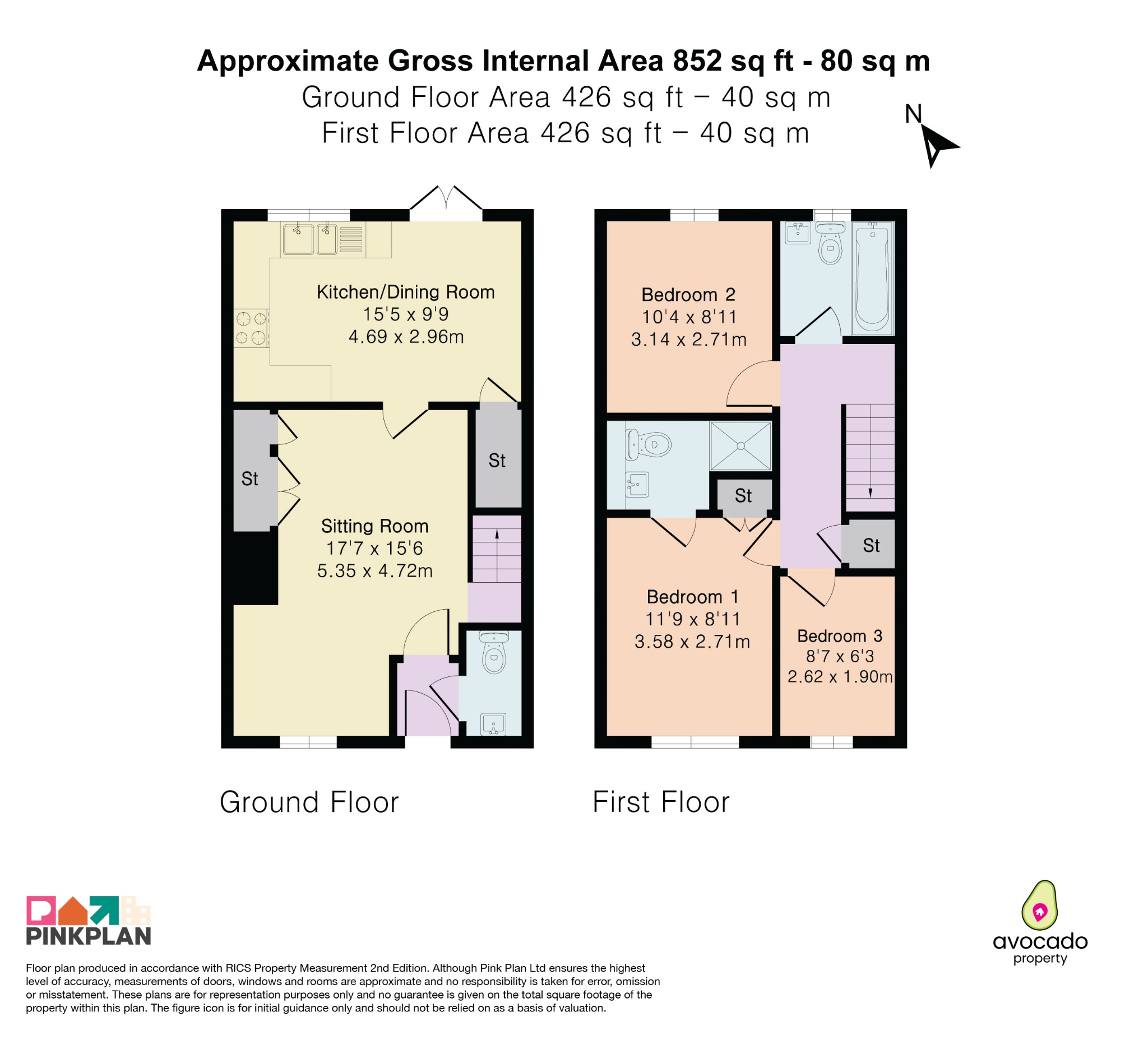 28 Sandown Road, Bicester, Oxfordshire floorplan