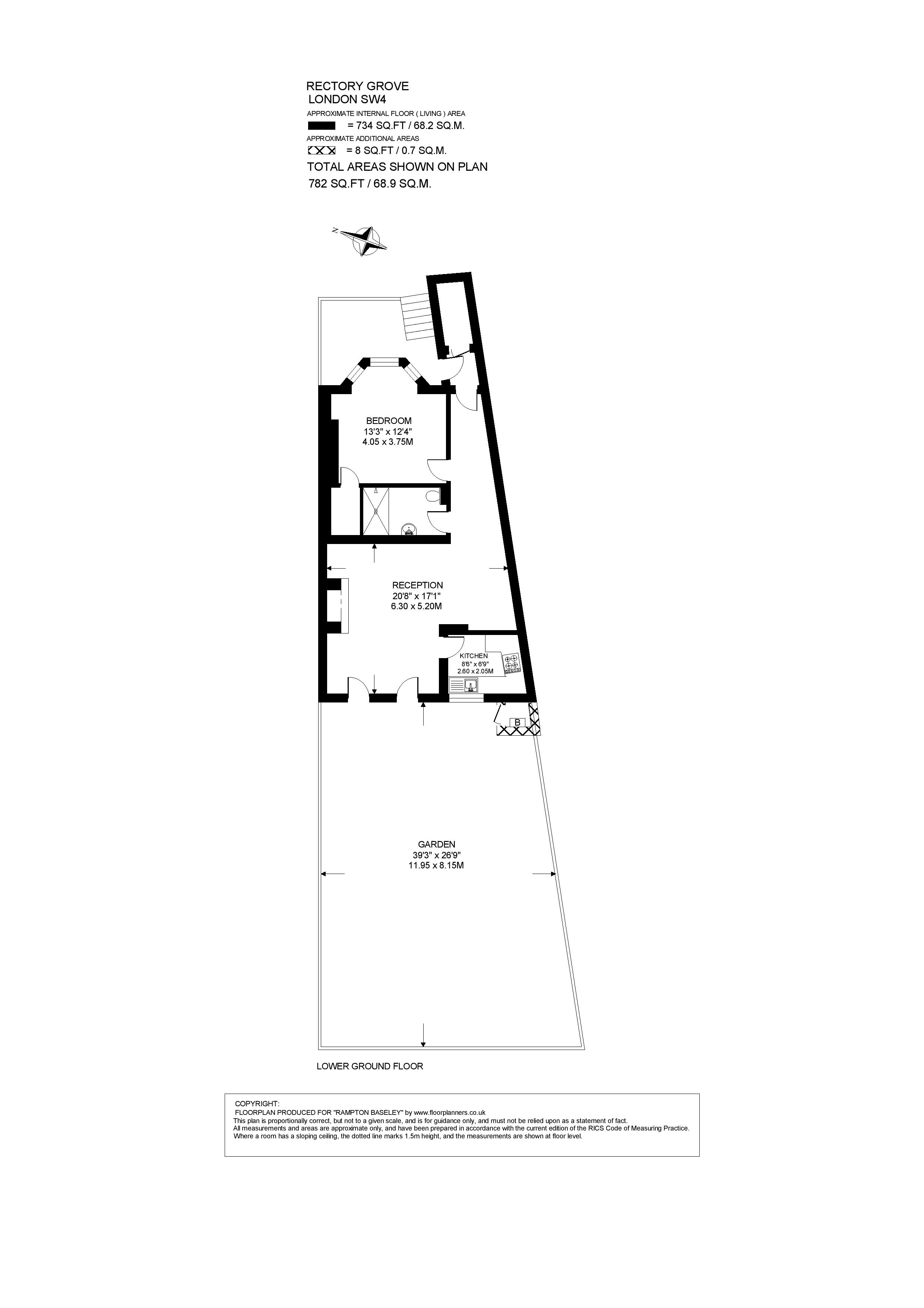 38A,, Rectory Grove, London floorplan