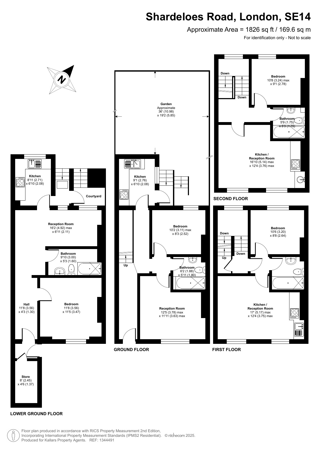 50 Shardeloes Road, London, Greater London floorplan