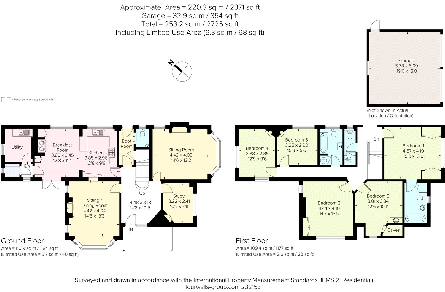 5 Bedrooms Detached house for sale in Grosvenor Road, Godalming, Surrey GU7