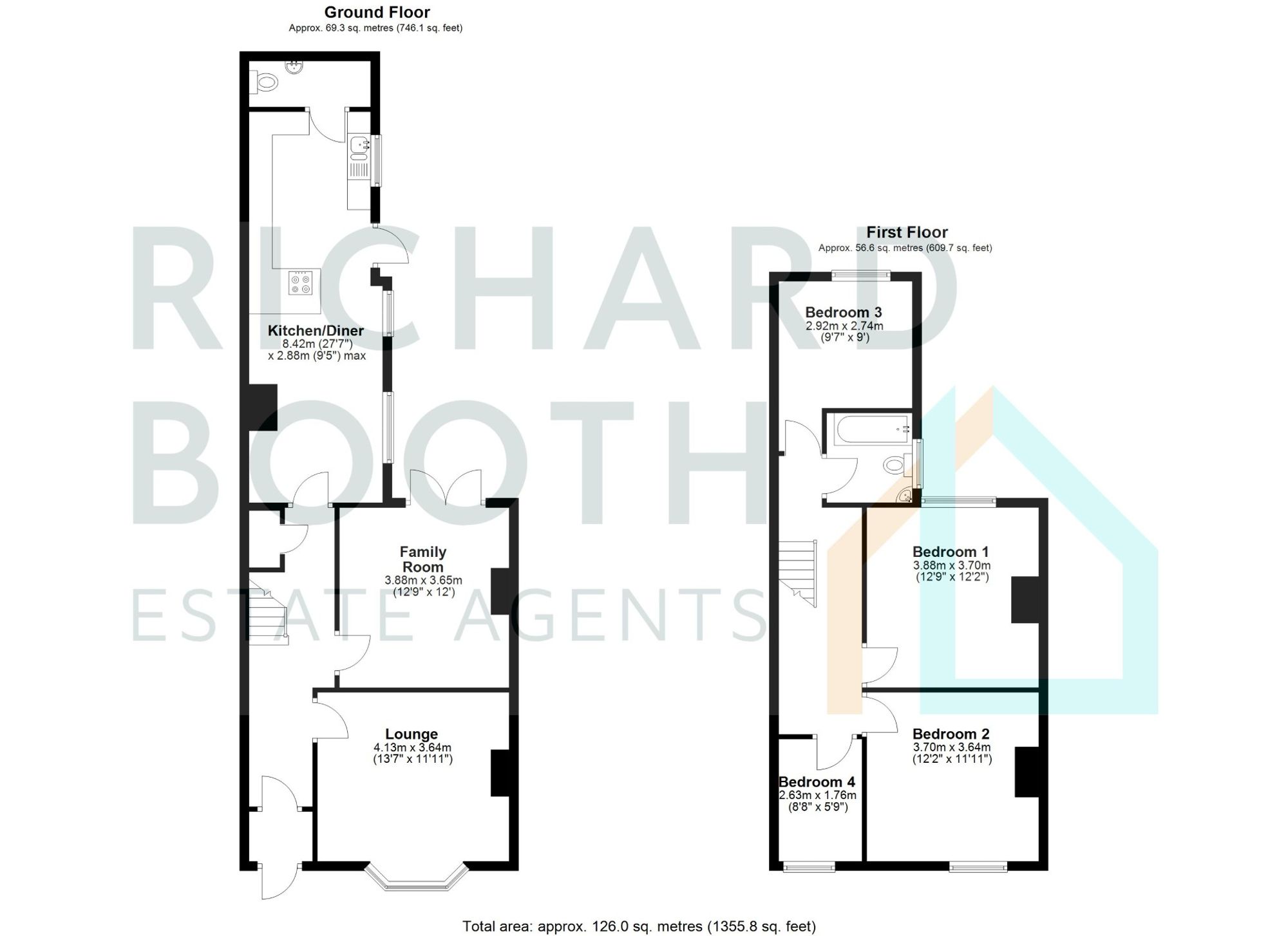 40 Back Hill, Ely floorplan