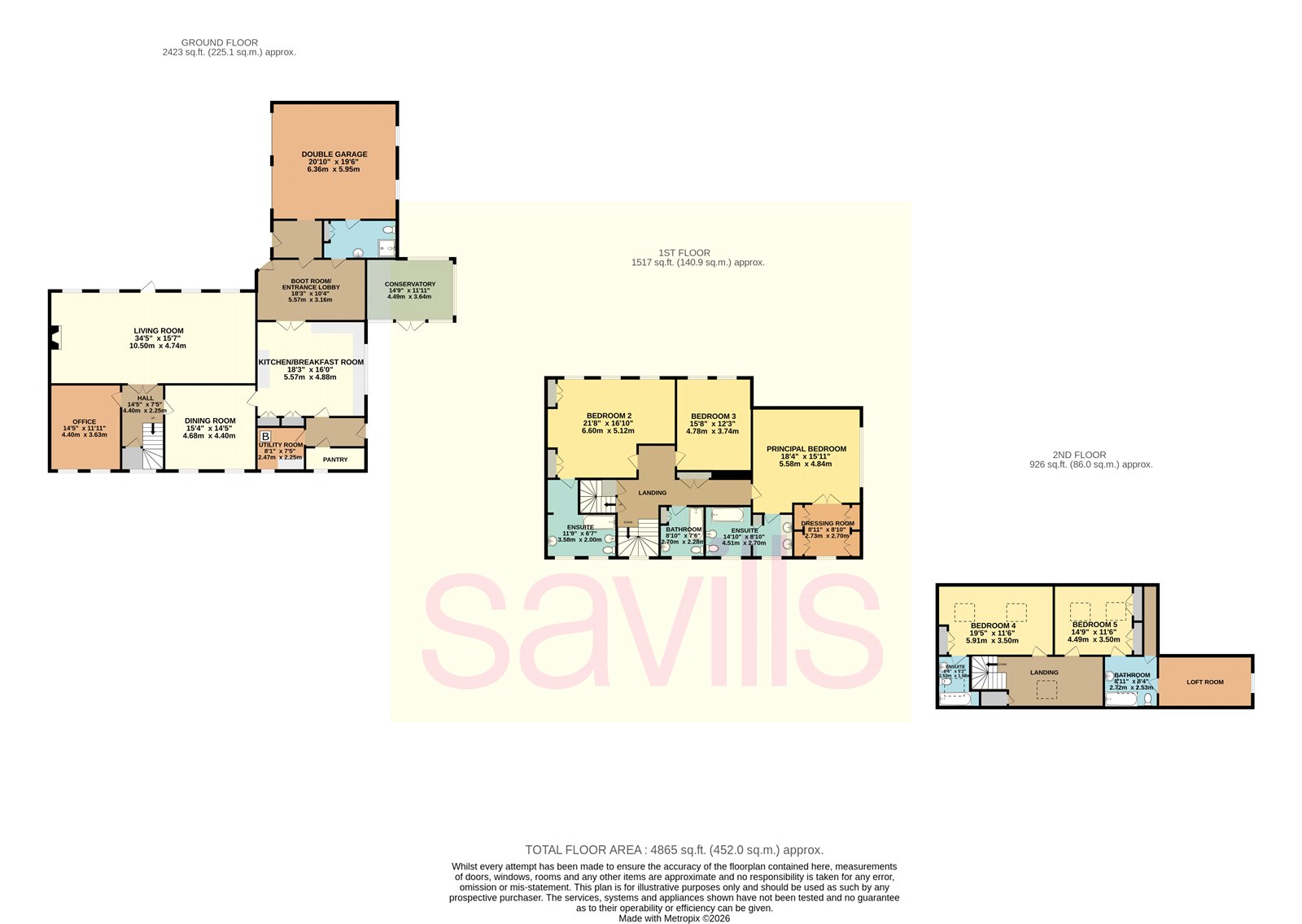 Mont Gavey,, Le Mont Gavey, Jersey floorplan