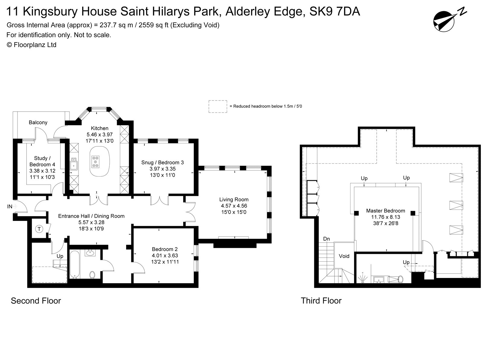 Kingsbury House, St. Hilarys Park, Alderley Edge, Cheshire SK9, 3