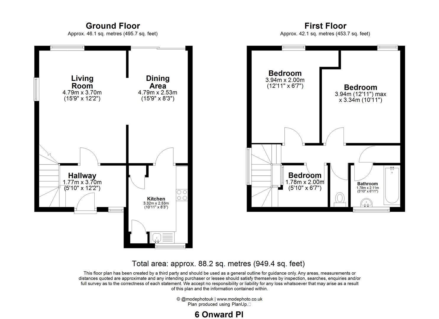 Osward Place, Edmonton, London floorplan