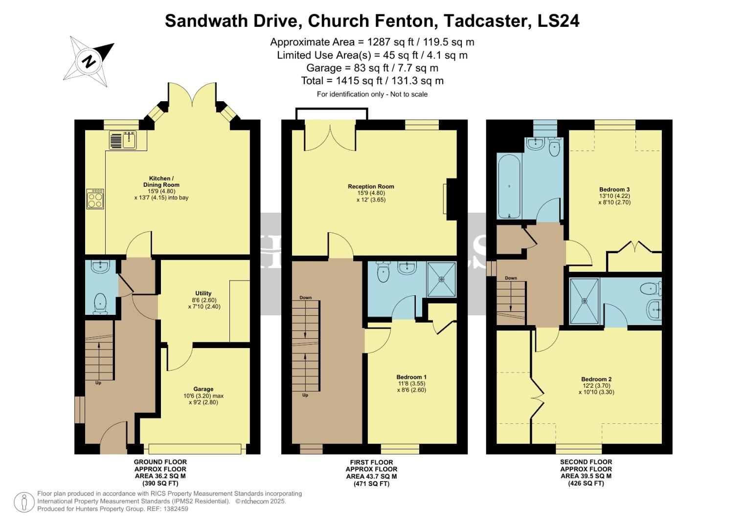59, Sandwath Drive, Tadcaster floorplan