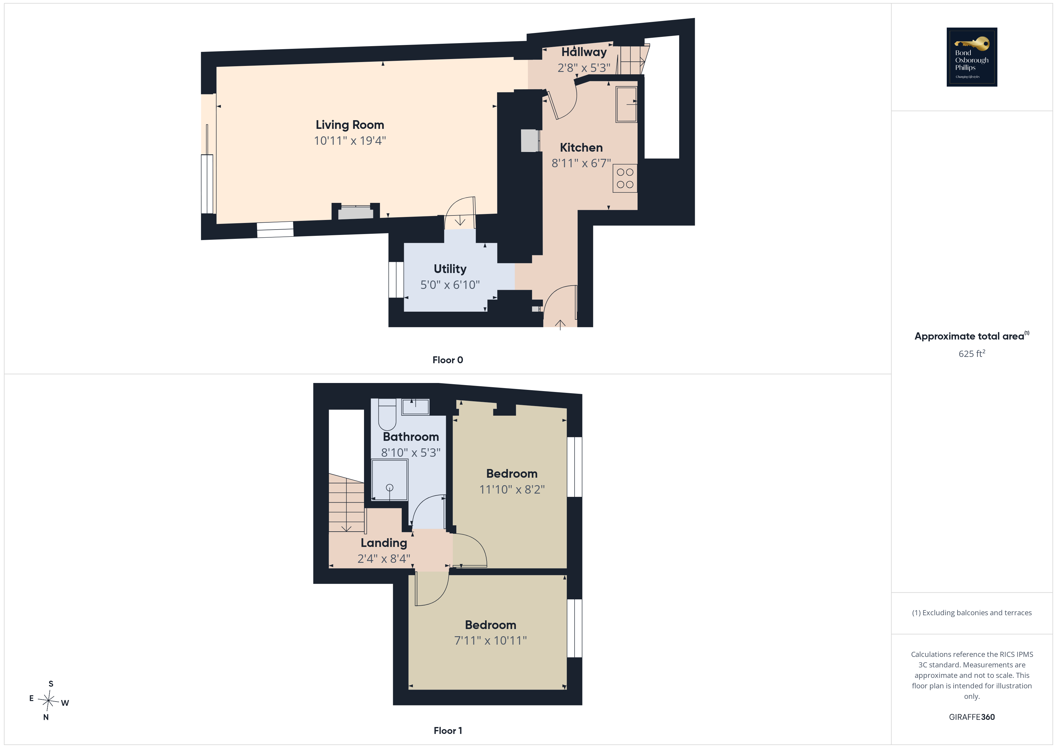 Flat 2, 14, Cornmarket Street, Devon floorplan