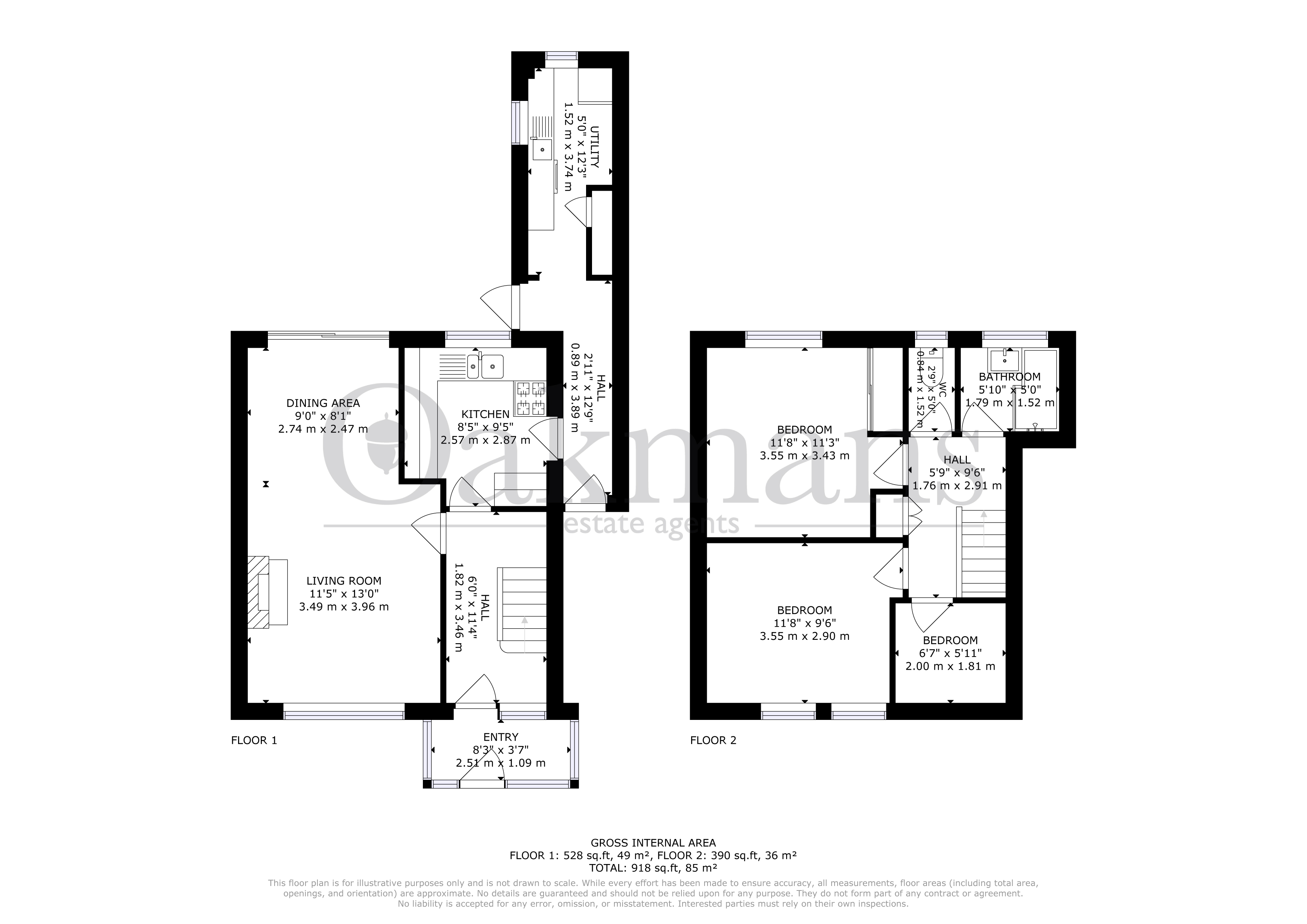 20, GREENSLADE CROFT, BIRMINGHAM floorplan