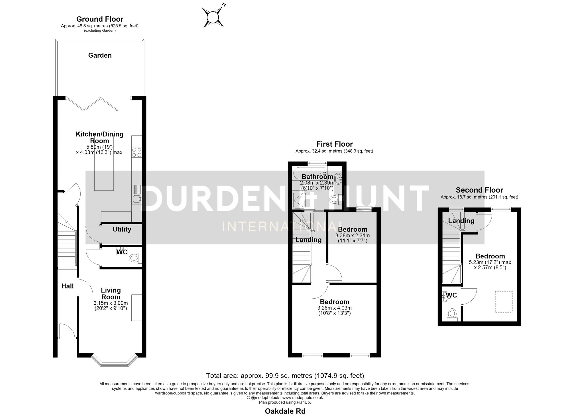 58 Oakdale Road, London floorplan