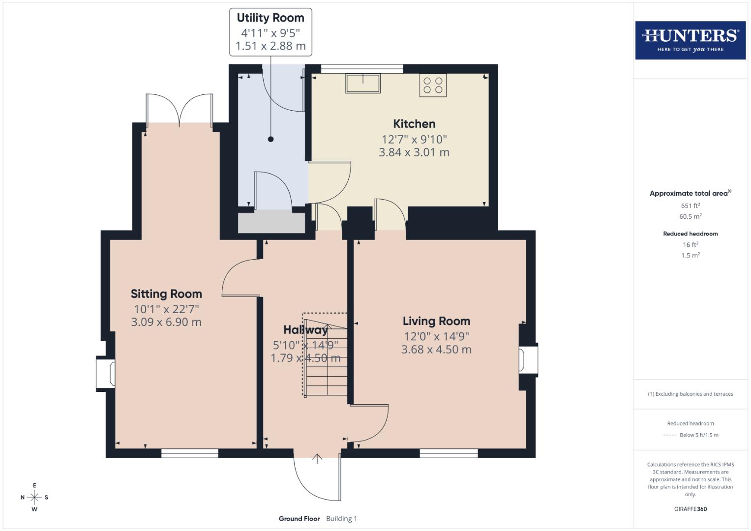47, Sydney Place, Lockerbie floorplan