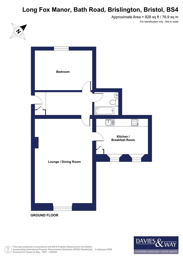 36 Long Fox Manor, 825 Bath Road, Bristol floorplan