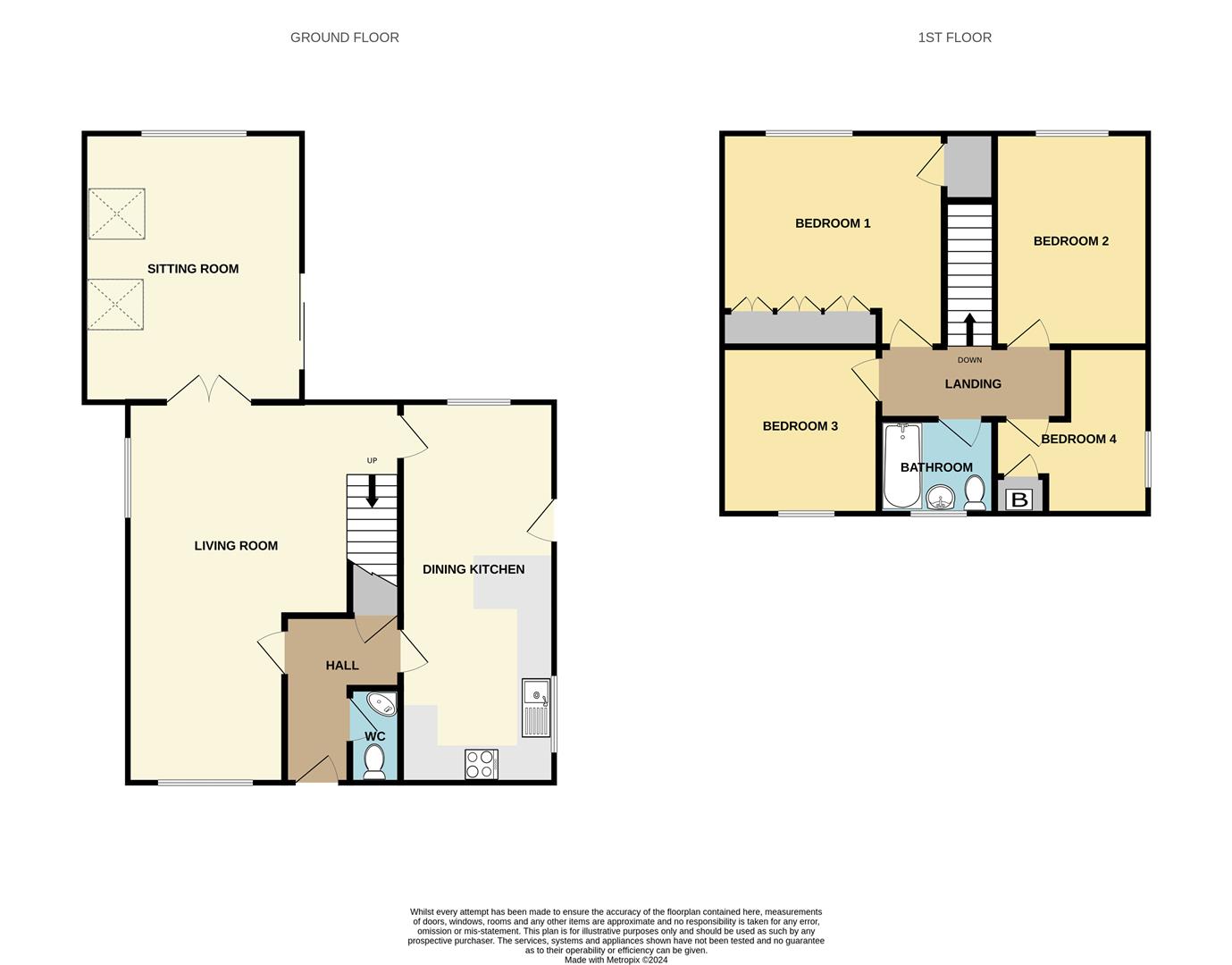 34, Tardrew Close, Beverley floorplan