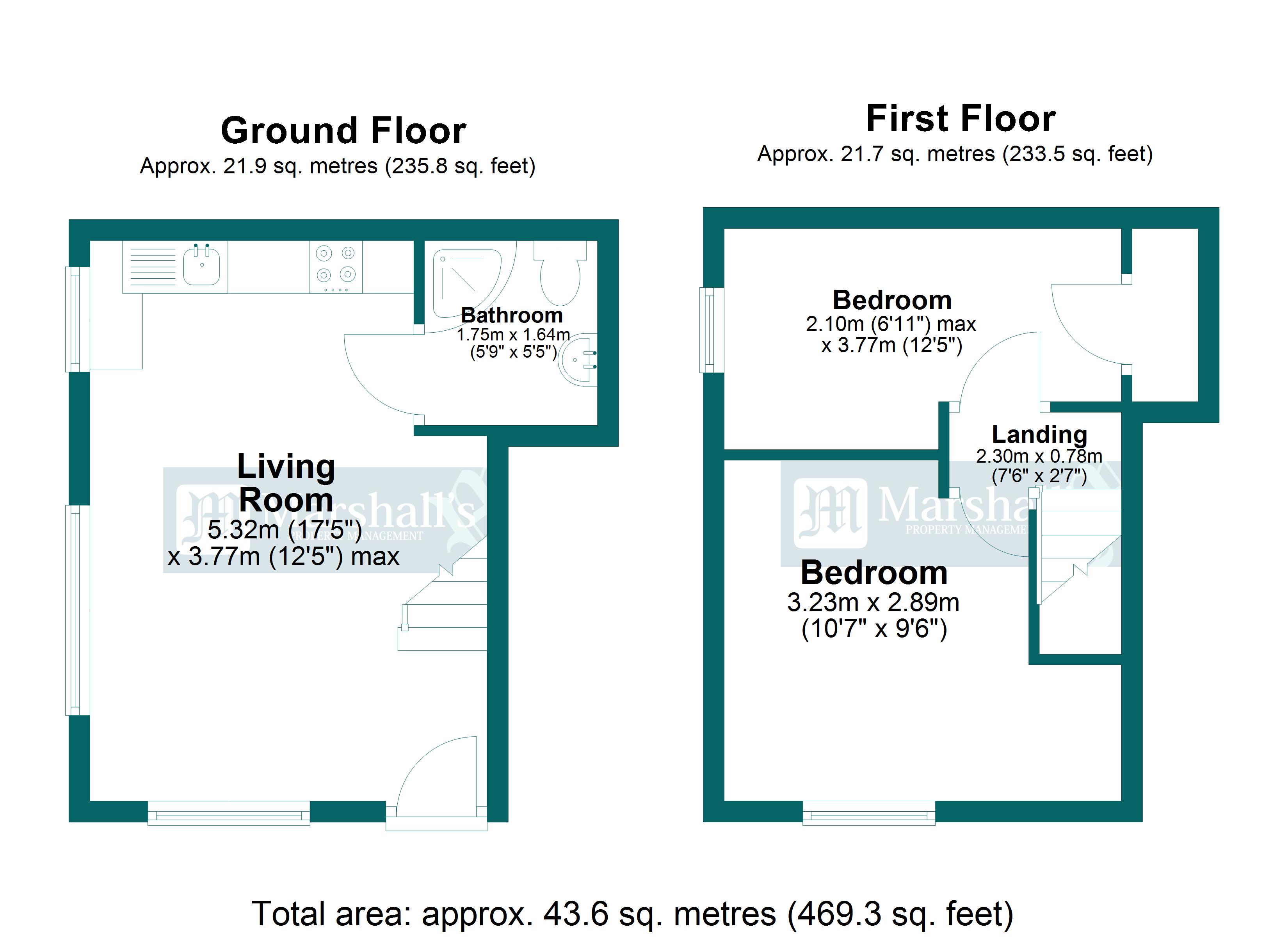13, Bread Street, Penzance floorplan