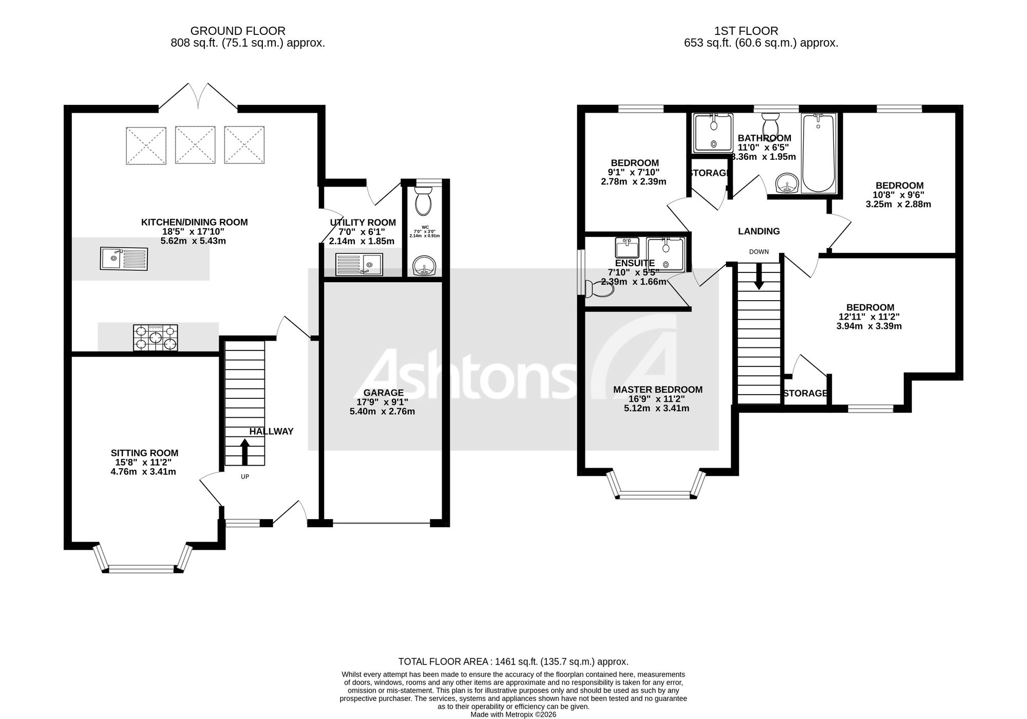 12 Grassendale, St. Helens floorplan