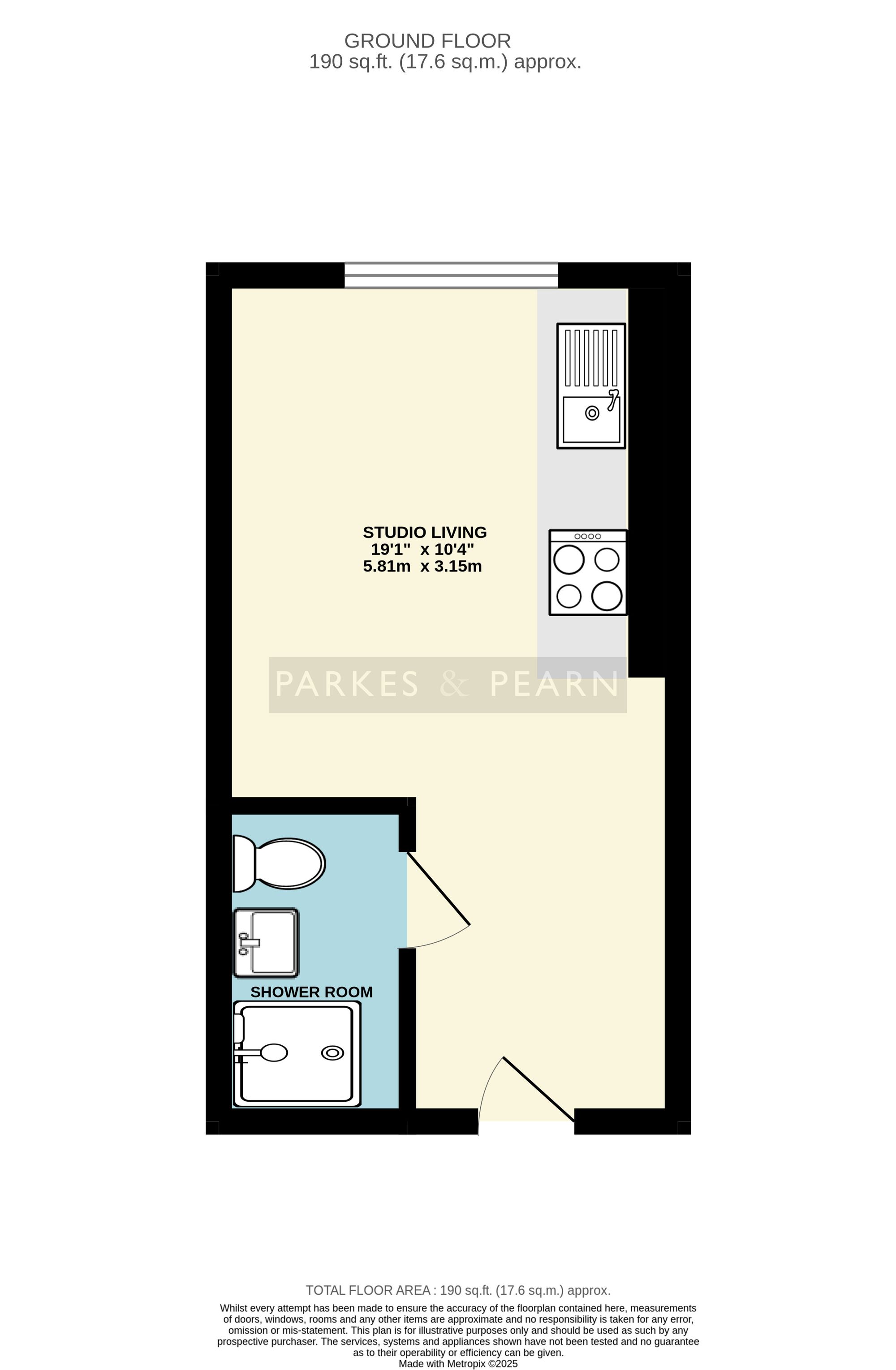 Studio 5, Webbs Cottage, Liskeard floorplan