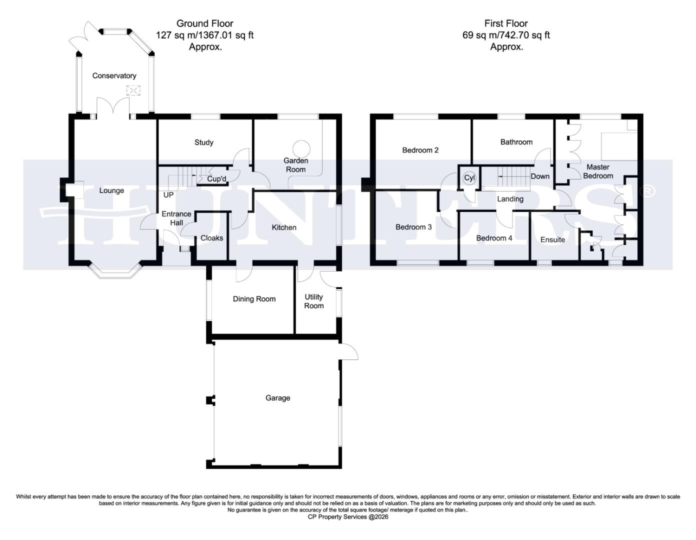 15, Brantingham Gardens, Doncaster floorplan