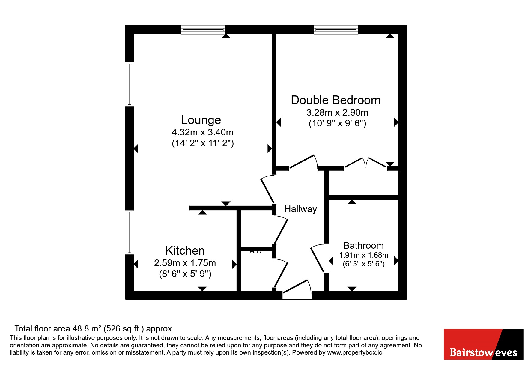 Railway View, Cannock floorplan