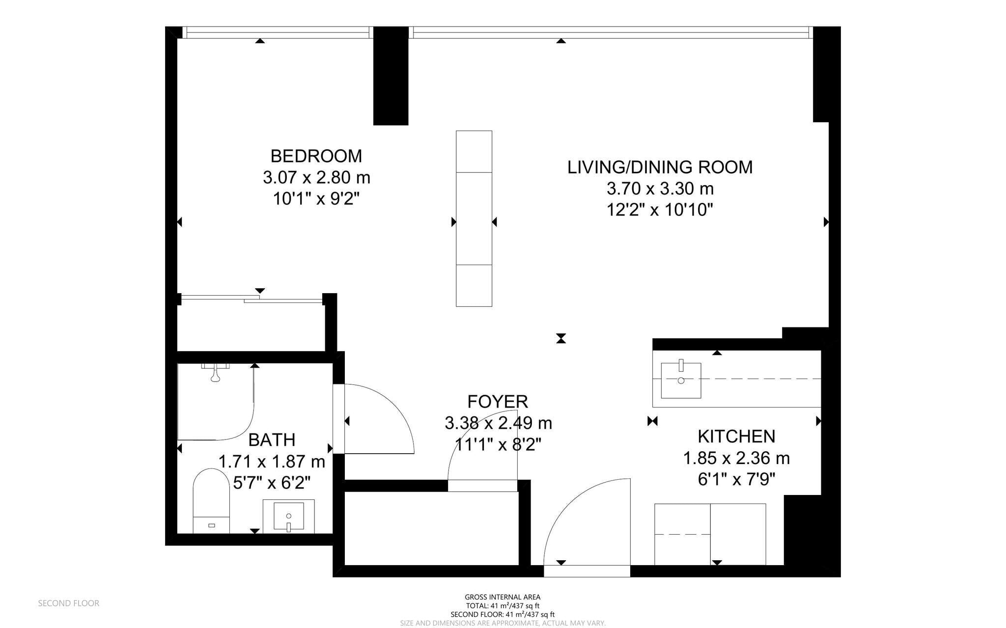 Olympic Way, Wembley floorplan